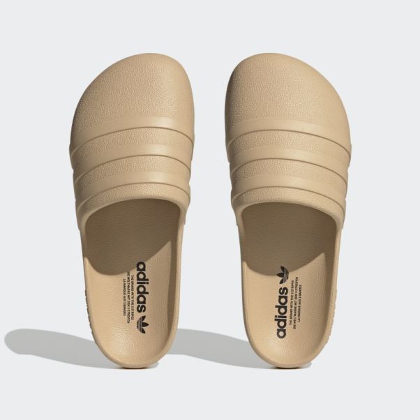 Claquettes Adifom Adilette Beiges Adidas
