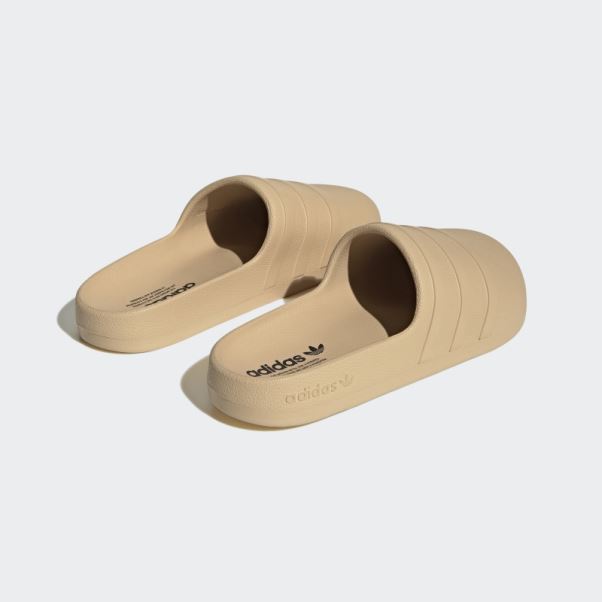 Claquettes Adifom Adilette Beiges Adidas