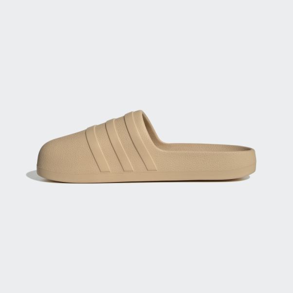 Claquettes Adifom Adilette Beiges Adidas