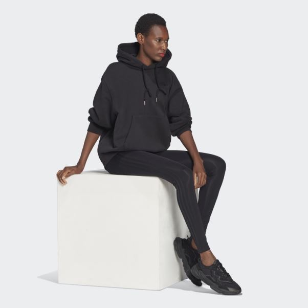 Sweat à Capuche Oversize Adicolor Noir Adidas
