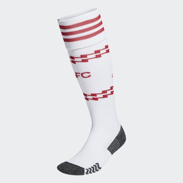 Chaussettes Domicile Arsenal 22/23 Adidas Blanc
