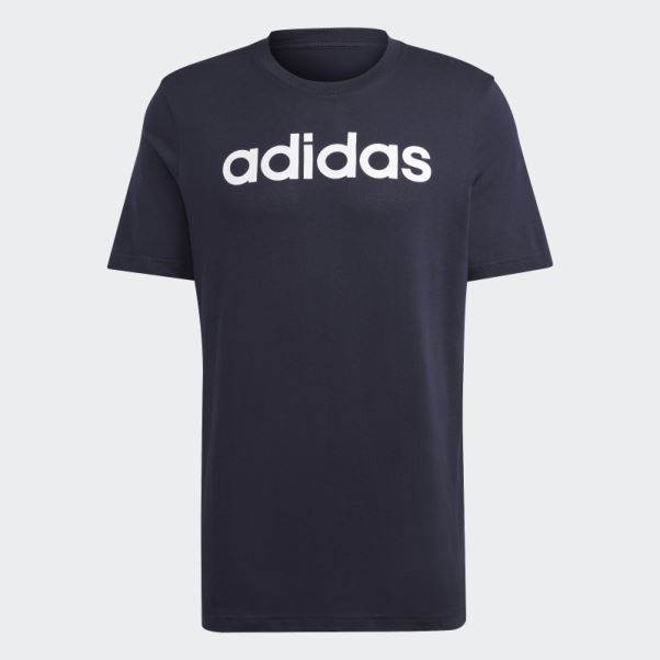 T-shirt Logo Brodé Linéaire En Jersey Simple Ink Essentials Adidas