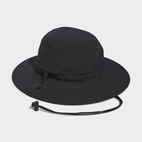 Chapeau Adidas Noir à Large Bord