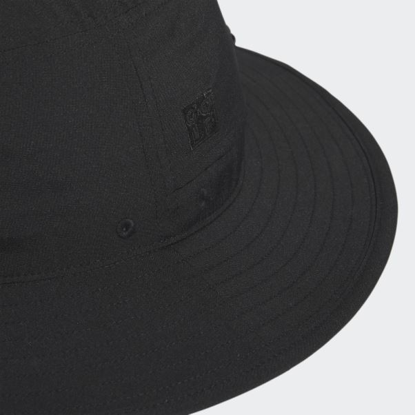 Chapeau Adidas Noir à Large Bord