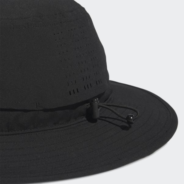Chapeau Adidas Noir à Large Bord