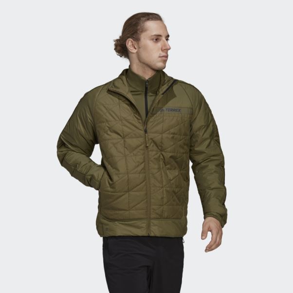 Veste Isolante Multi-synthétique Terrex Olive Adidas