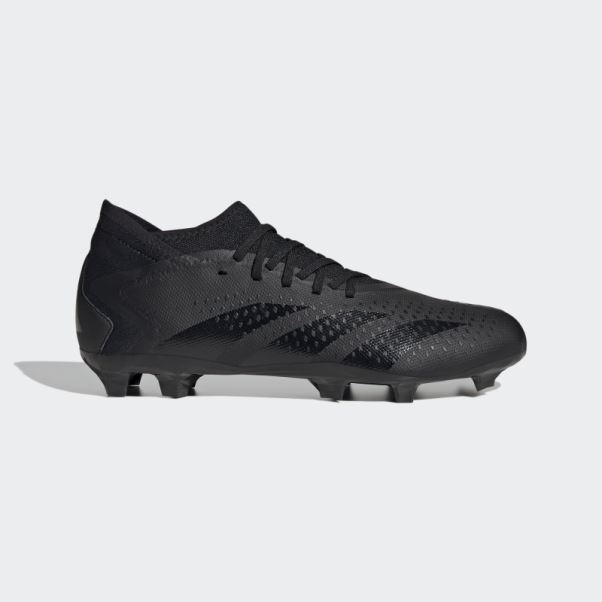 Adidas Predator Precision.3 Chaussures De Football Pour Terrain Ferme Blanc