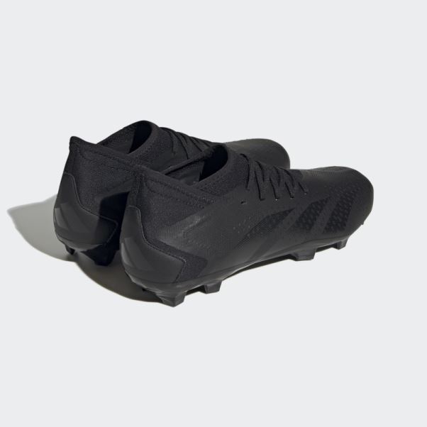 Adidas Predator Precision.3 Chaussures De Football Pour Terrain Ferme Blanc