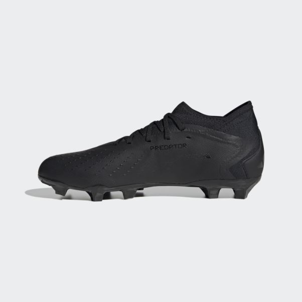 Adidas Predator Precision.3 Chaussures De Football Pour Terrain Ferme Blanc