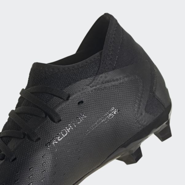Adidas Predator Precision.3 Chaussures De Football Pour Terrain Ferme Blanc