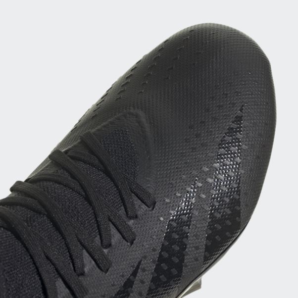 Adidas Predator Precision.3 Chaussures De Football Pour Terrain Ferme Blanc