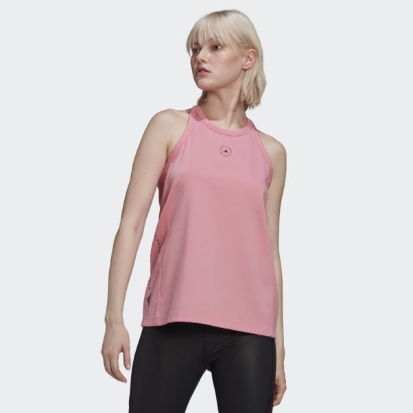 Adidas By Stella Mccartney Débardeur Rose Mode