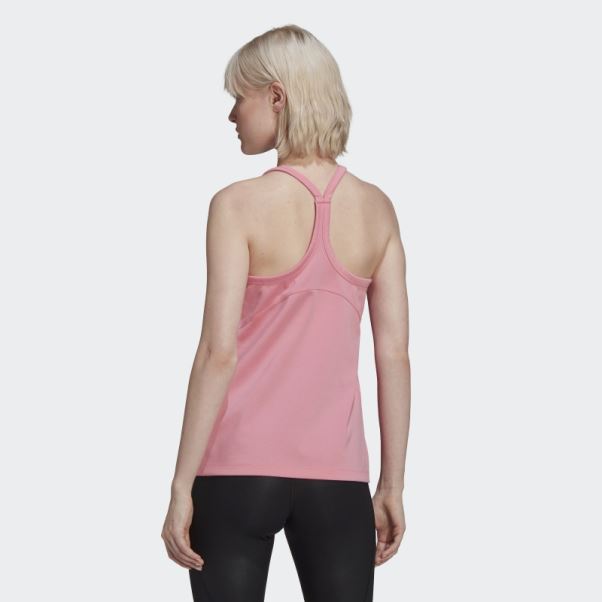 Adidas By Stella Mccartney Débardeur Rose Mode