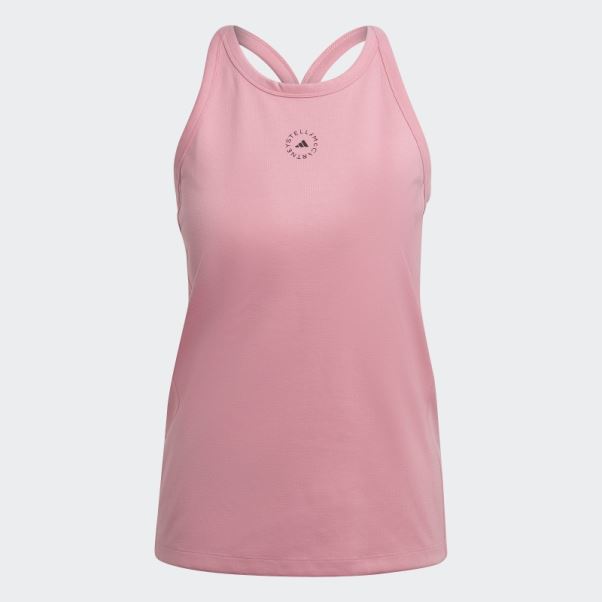 Adidas By Stella Mccartney Débardeur Rose Mode