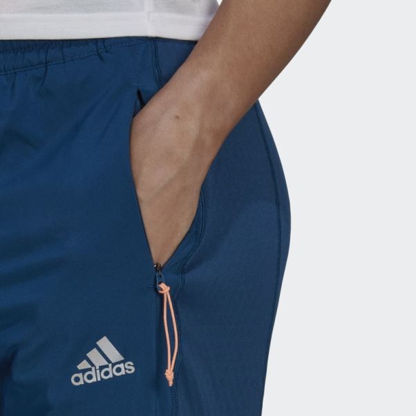 Pantalon De Running Adidas Marine X-city Polaire