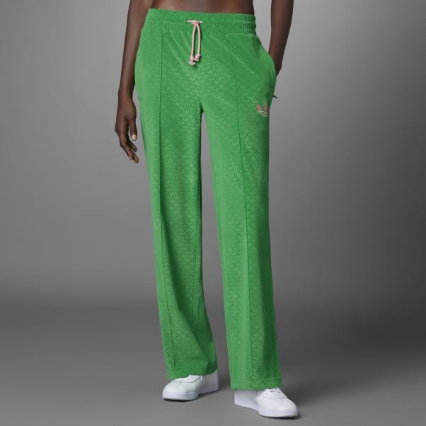 Pantalon Adidas Adicolor 70s Vert Velours