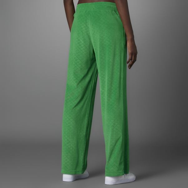 Pantalon Adidas Adicolor Heritage Now Velours Vert