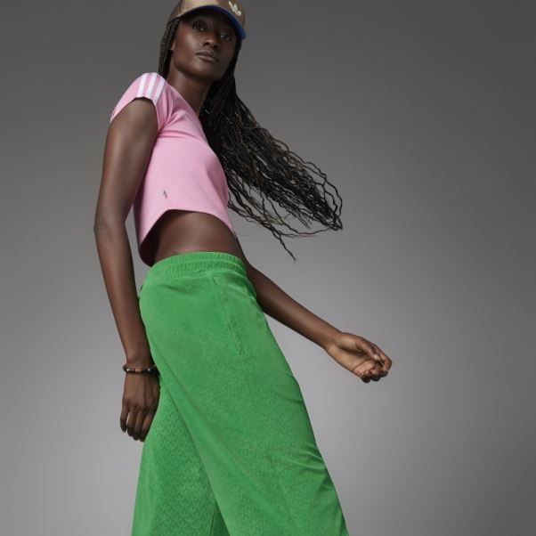 Pantalon Adidas Adicolor Heritage Now Velours Vert
