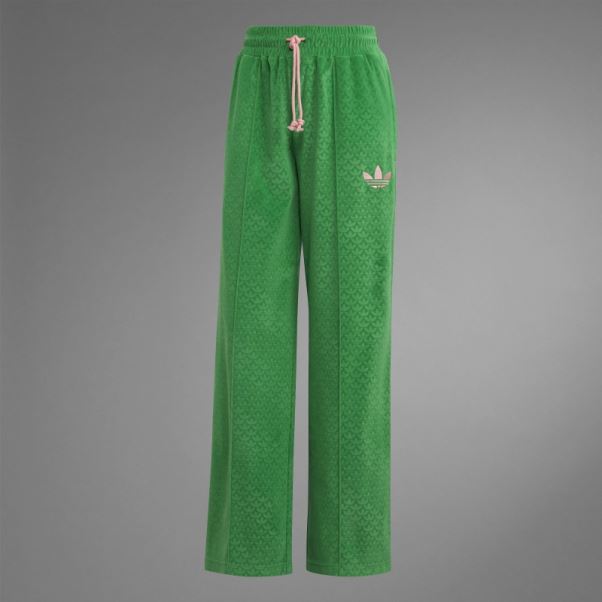 Pantalon Adidas Adicolor Heritage Now Velours Vert