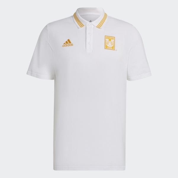 Polo Uanl Tigres Blanc Adidas
