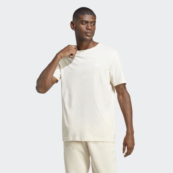 Tee Shirt Adidas Trefoil Essentials Blanc