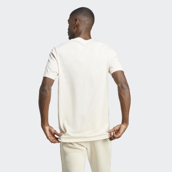 Tee Shirt Adidas Trefoil Essentials Blanc