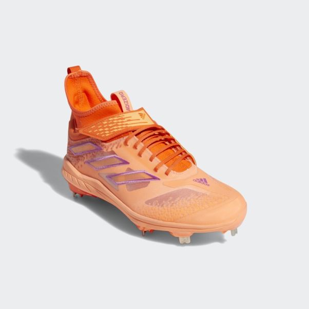 Adidas Orange Adizero Afterburner Nwv Crampons