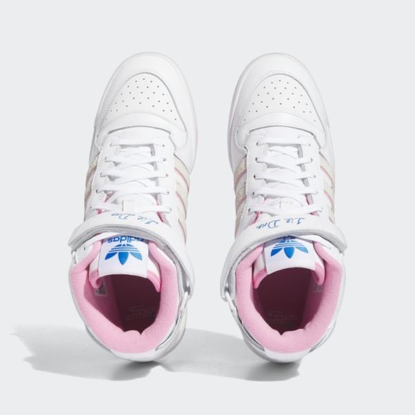 Forum 84 Mid Adv X Lil Dre Chaussures Adidas Blanc
