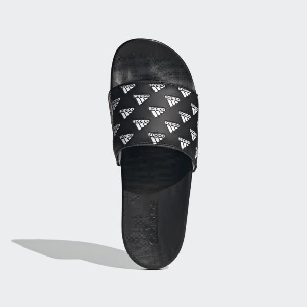 Adidas Adilette Comfort Claquettes Noir/blanc