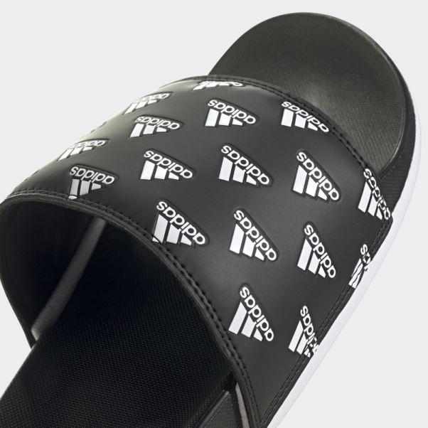 Adidas Adilette Comfort Claquettes Noir/blanc