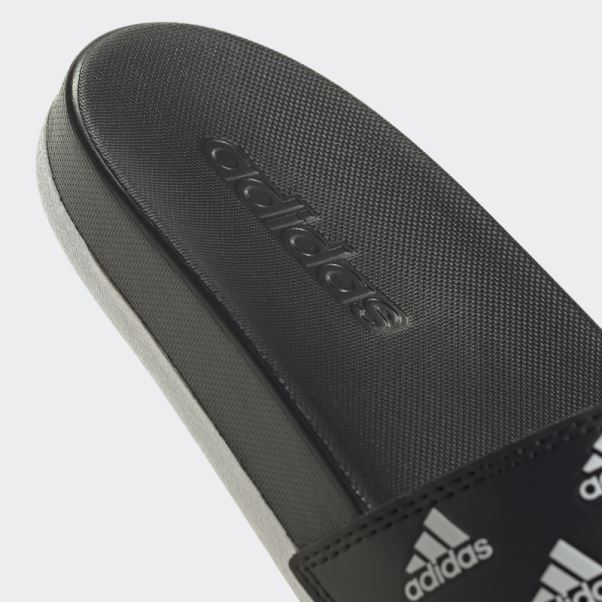 Adidas Adilette Comfort Claquettes Noir/blanc