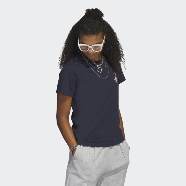 T-shirt Graphique Adidas Tennis Encre