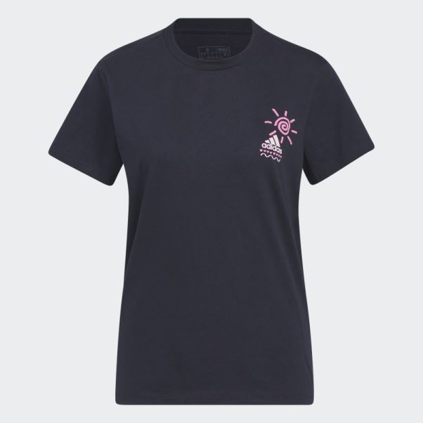 T-shirt Graphique Adidas Tennis Encre