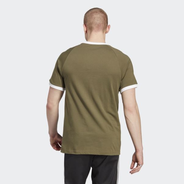 Adicolor Classics T-shirt à 3 Bandes Adidas Olive