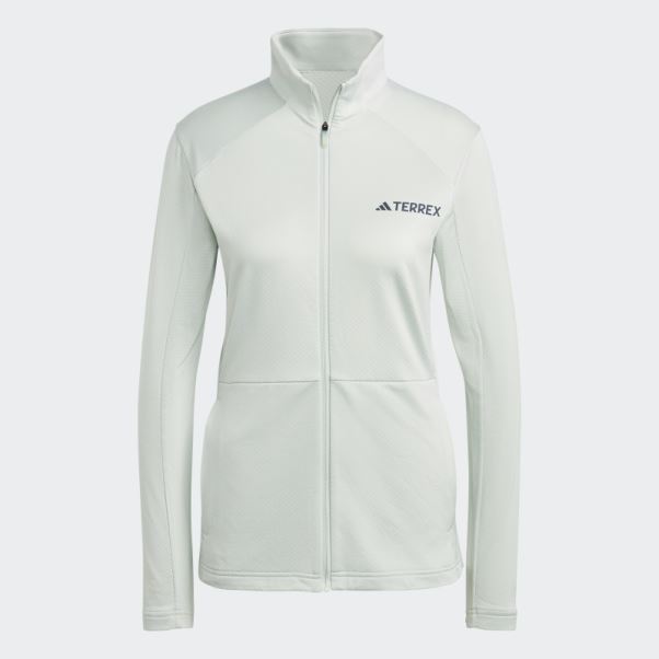 Veste Polaire Verte Terrex Multi Full-zip Adidas