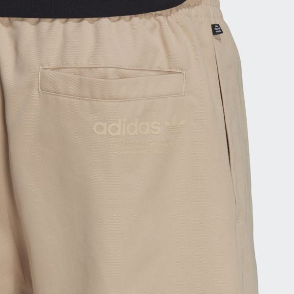 Pantalon Chino Campus Graphique Beige Adidas