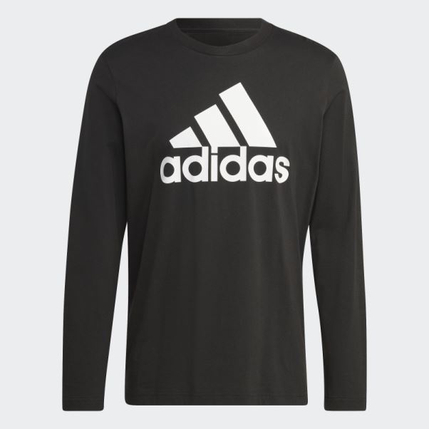 T-shirt Manches Longues Adidas Essentials Noir