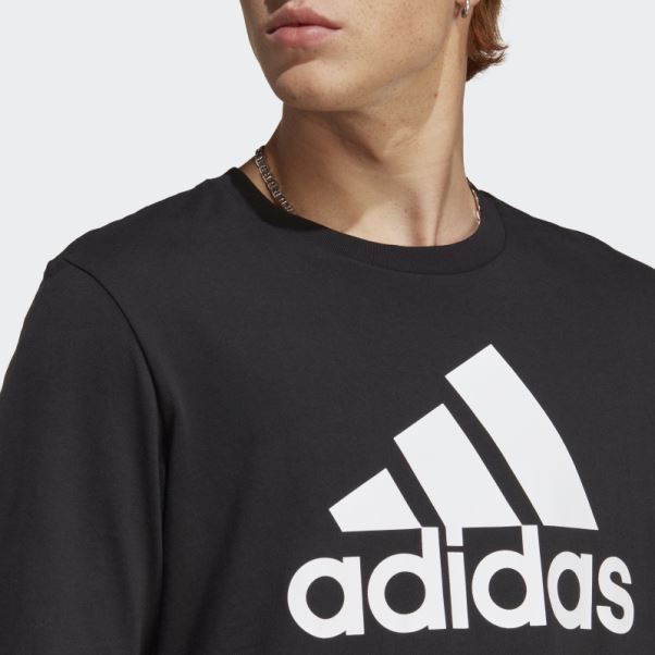 T-shirt Manches Longues Adidas Essentials Noir