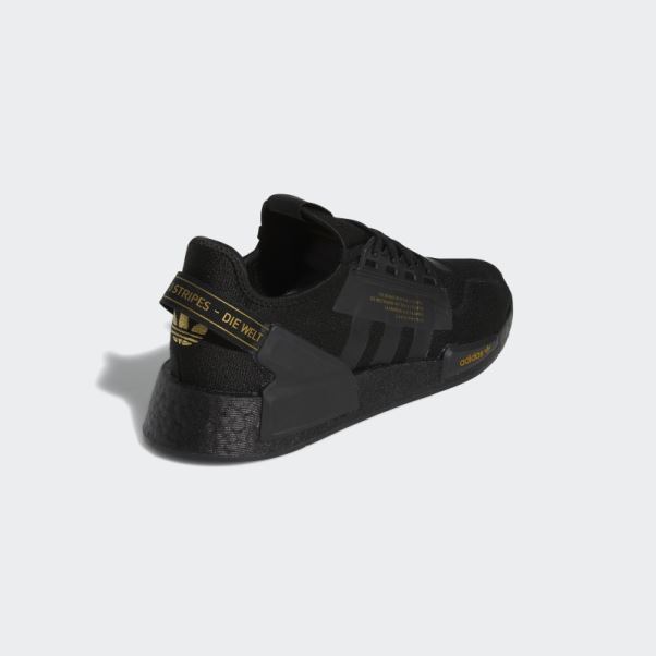 Adidas Nmd-r1 V2 Chaussures Or Métallique