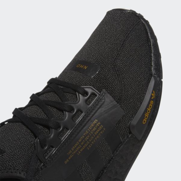 Adidas Nmd-r1 V2 Chaussures Or Métallique