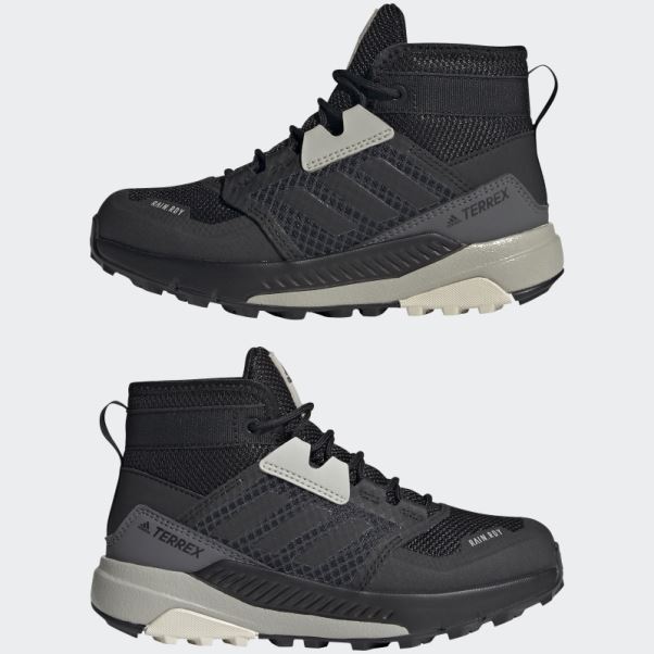 Adidas Terrex Trailmaker Mid Rain.rdy Chaussures De Randonnée Noir