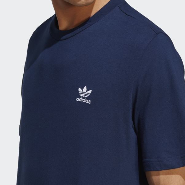 T-shirt Essentiel Trèfle Indigo Nuit Adidas