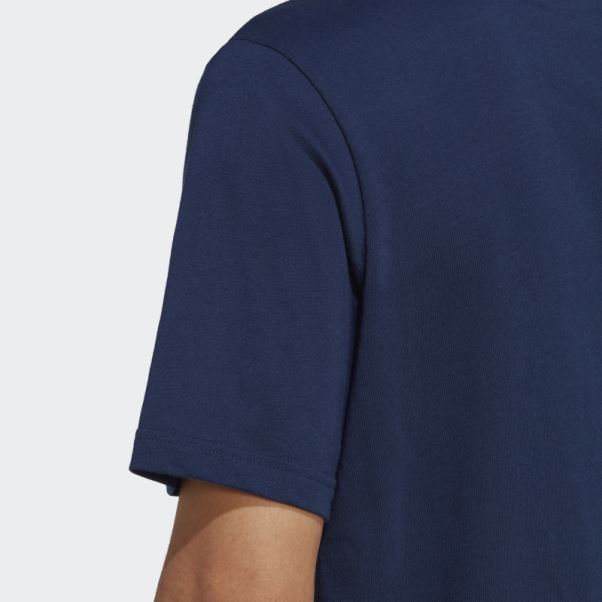 T-shirt Essentiel Trèfle Adidas Nuit Indigo
