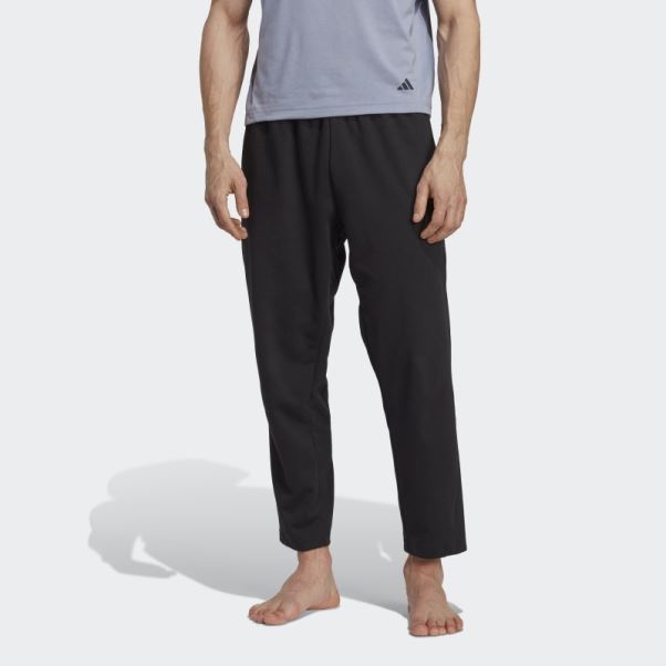 Pantalon D'entraînement De Base De Yoga Adidas Noir