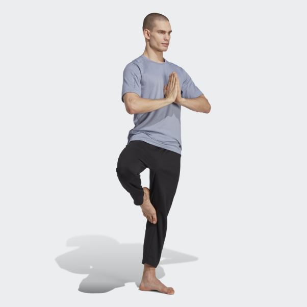 Pantalon D'entraînement De Base De Yoga Adidas Noir