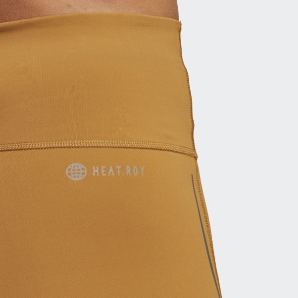 Legging D'entraînement Adidas Hiit Luxe Bronze