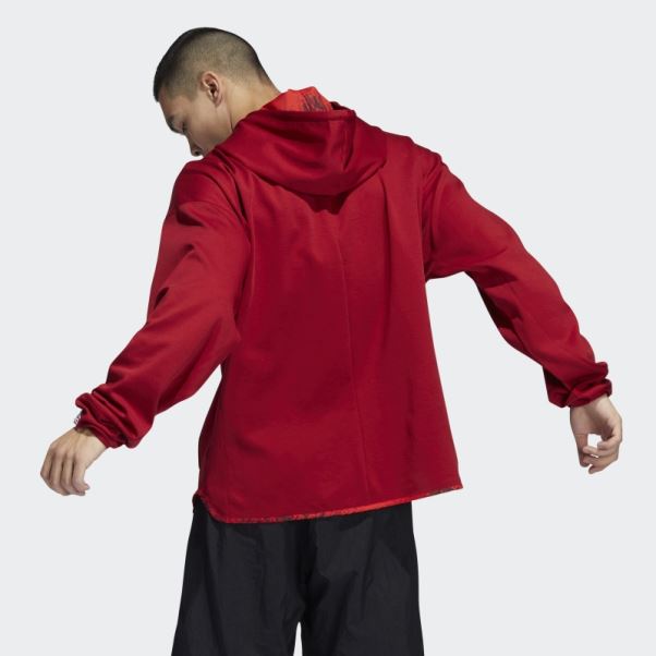 Dm Inno Sweat à Capuche Victoire Rouge Adidas