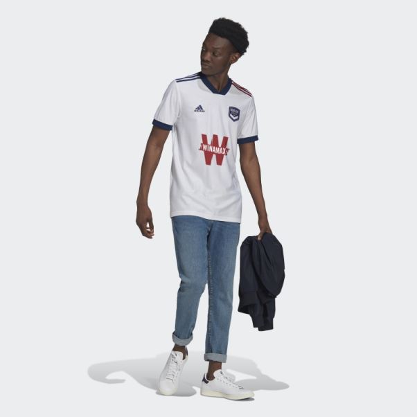 Adidas Maillot Extérieur Fc Girondins De Bordeaux 21/22 Blanc