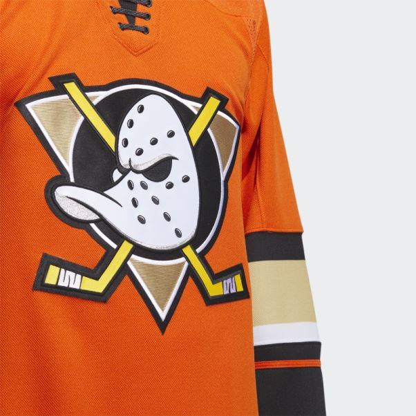 Ducks Authentique Maillot Orange Brûlé Adidas