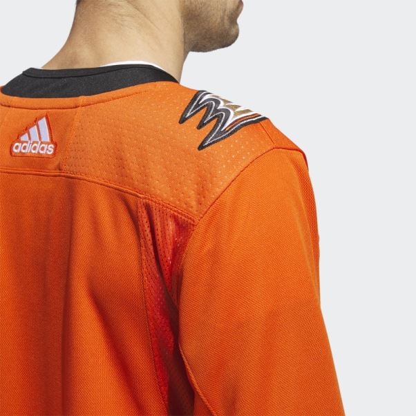 Ducks Authentique Maillot Orange Brûlé Adidas